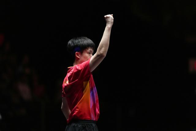 九游体育官网-王楚钦“复仇”莫雷加德 晋级WTT总决赛男单四强